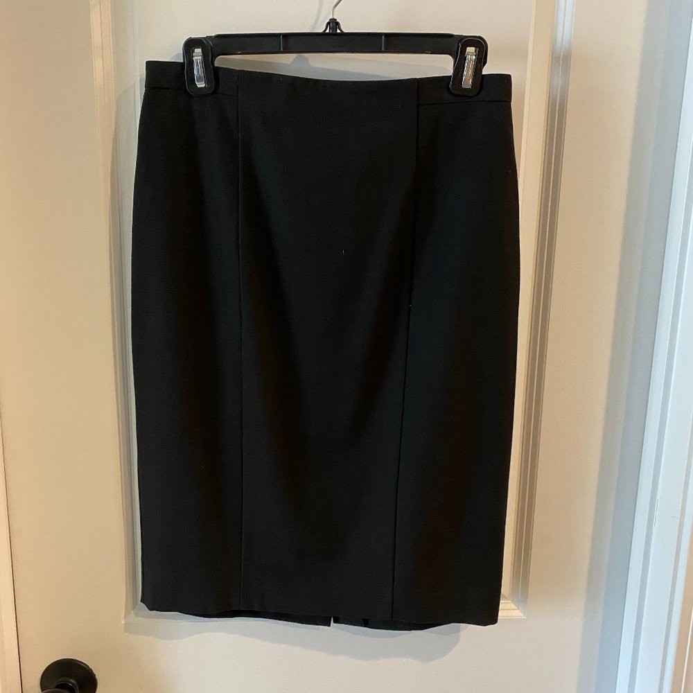 Ann Taylor Black Pencil Skirt
